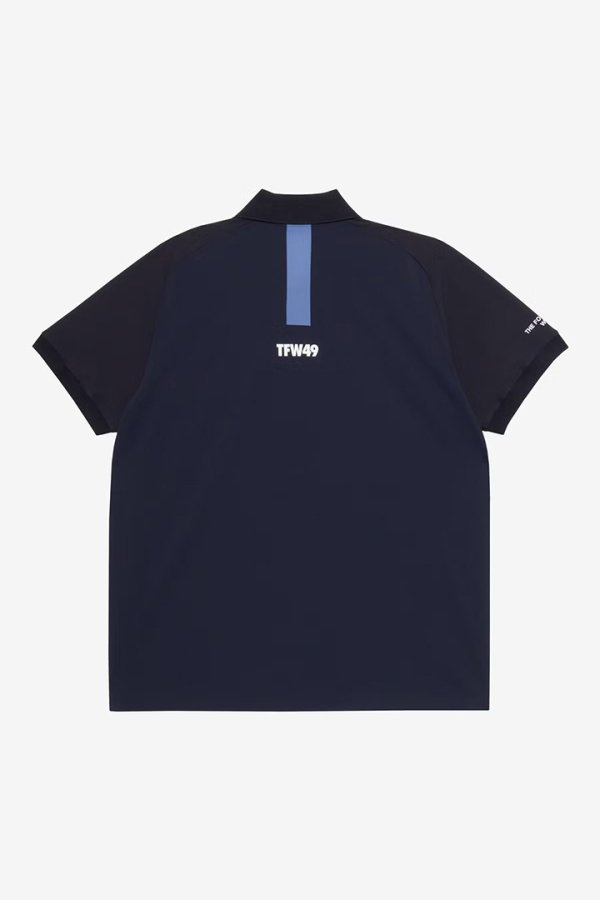 画像2: TFW49 ティーエフダブリューフォーティーナイン BACK MESH POLO{-BFS} (2)