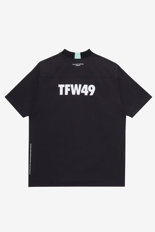画像2: TFW49 ティーエフダブリューフォーティーナイン HALF MOCKNECK TEE{-BFS} (2)