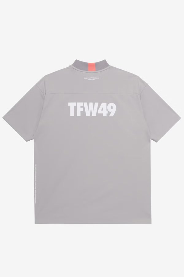 画像2: TFW49 ティーエフダブリューフォーティーナイン HALF MOCKNECK TEE{-BFS} (2)