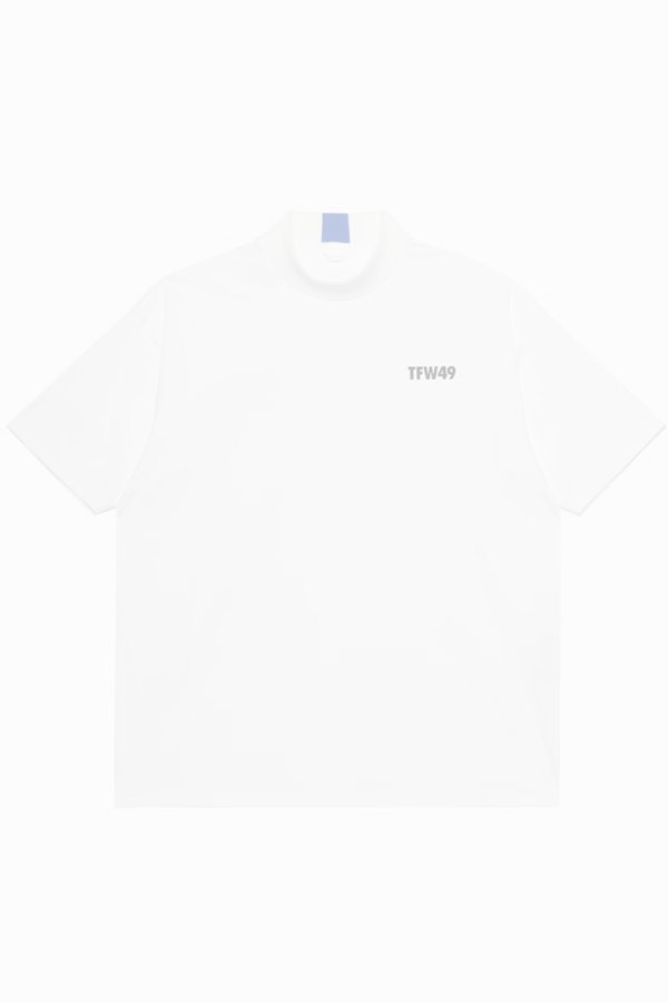 画像1: TFW49 ティーエフダブリューフォーティーナイン HALF MOCKNECK TEE{-BFS} (1)