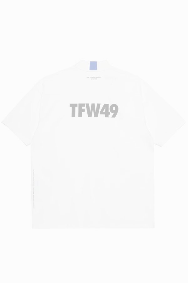 画像2: TFW49 ティーエフダブリューフォーティーナイン HALF MOCKNECK TEE{-BFS} (2)