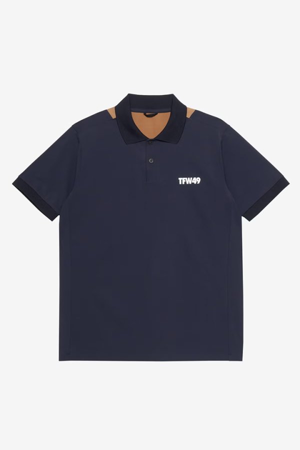 画像1: 【 10%OFF セール｜37,400円→33,660円】 TFW49 ティーエフダブリューフォーティーナイン LUXURY REGULAR POLO{-BFS} (1)
