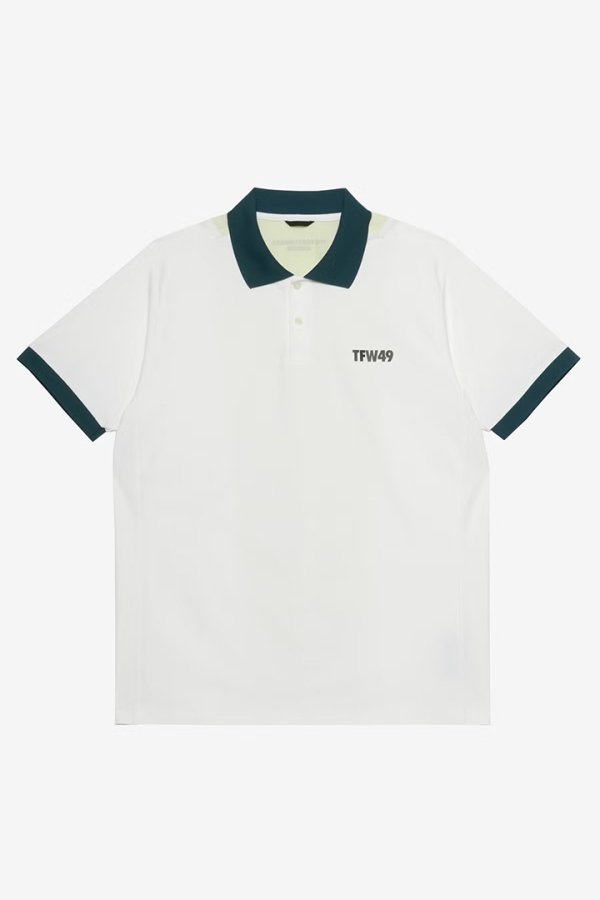 画像1: TFW49 ティーエフダブリューフォーティーナイン LUXURY REGULAR POLO{-BFS} (1)