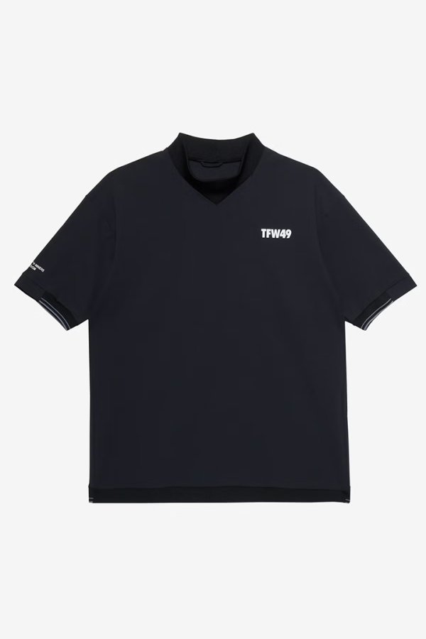 画像1: TFW49 ティーエフダブリューフォーティーナイン RELAX HALF MOCKNECK TEE{-BFS} (1)