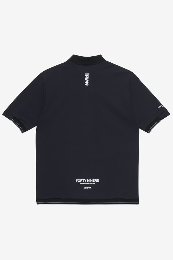 画像2: TFW49 ティーエフダブリューフォーティーナイン RELAX HALF MOCKNECK TEE{-BFS} (2)