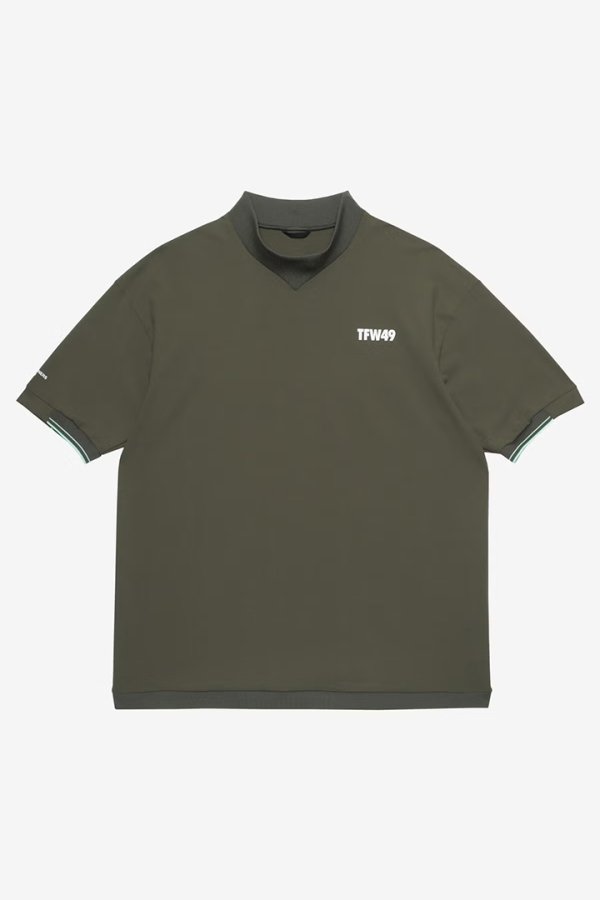 画像1: TFW49 ティーエフダブリューフォーティーナイン RELAX HALF MOCKNECK TEE{-BFS} (1)