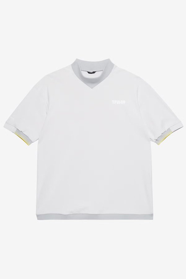 画像1: TFW49 ティーエフダブリューフォーティーナイン RELAX HALF MOCKNECK TEE{-BFS} (1)