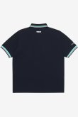 画像2: TFW49 ティーエフダブリューフォーティーナイン LUXURY LINE RIB POLO{-BFA} (2)