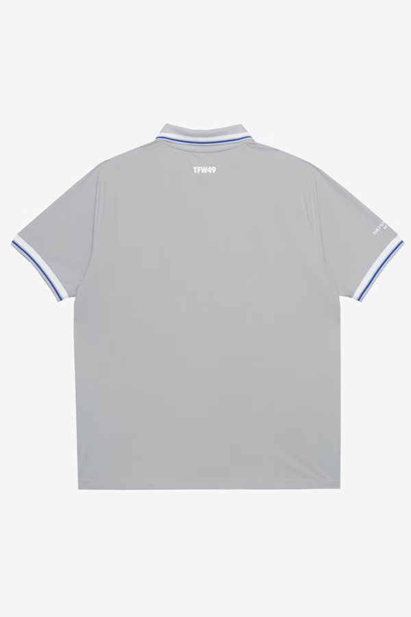 画像2: TFW49 ティーエフダブリューフォーティーナイン LUXURY LINE RIB POLO{-BFA} (2)