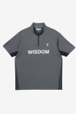画像1: TFW49 ティーエフダブリューフォーティーナイン HALF ZIP S/S MOCK NECK TEE{-BFA} (1)