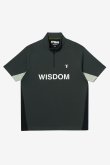 画像1: TFW49 ティーエフダブリューフォーティーナイン HALF ZIP S/S MOCK NECK TEE{-BFA} (1)