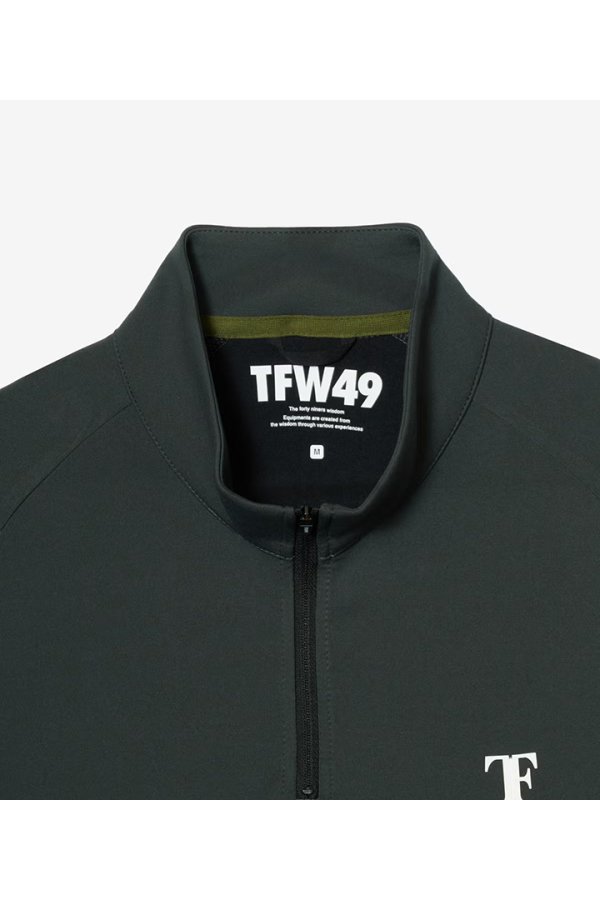画像3: TFW49 ティーエフダブリューフォーティーナイン HALF ZIP S/S MOCK NECK TEE{-BFA} (3)