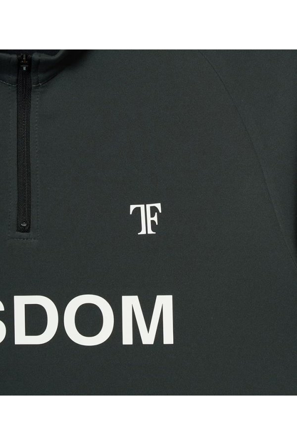 画像5: TFW49 ティーエフダブリューフォーティーナイン HALF ZIP S/S MOCK NECK TEE{-BFA} (5)