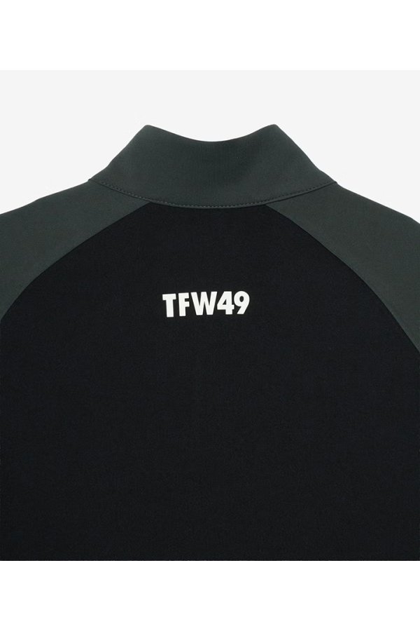 画像9: TFW49 ティーエフダブリューフォーティーナイン HALF ZIP S/S MOCK NECK TEE{-BFA} (9)