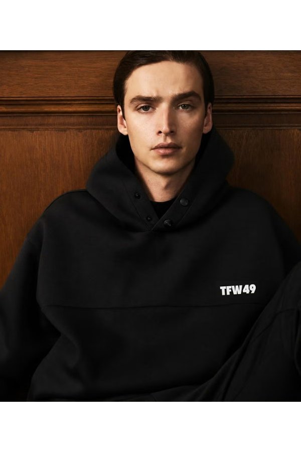 画像4: TFW49 ティーエフダブリューフォーティーナイン CARDBOARD MATERIAL HOODIE{-BFA} (4)