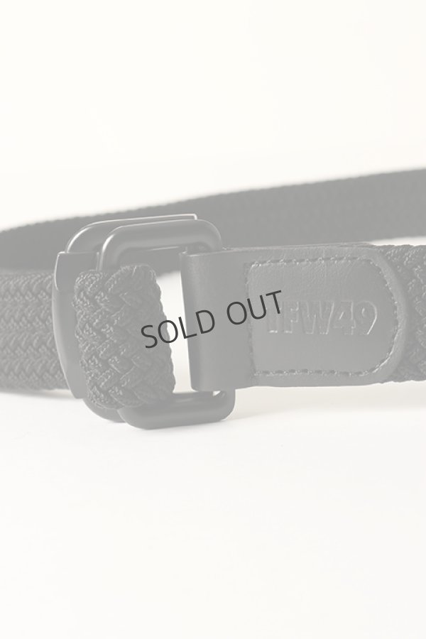 画像3: {SOLD}TFW49 ティーエフダブリューフォーティーナイン STRETCH MESH BELT{-BDS} (3)