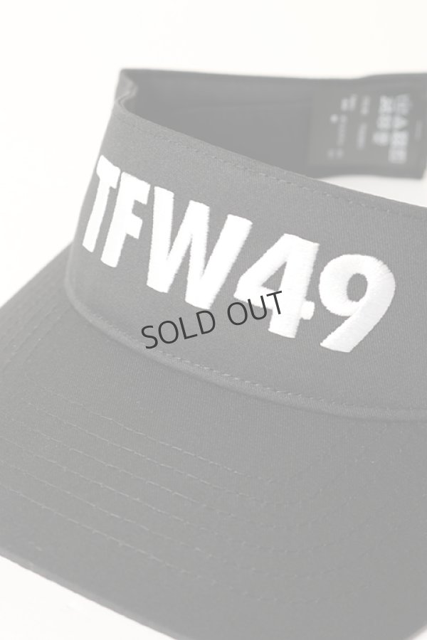 画像2: {SOLD}TFW49 ティーエフダブリューフォーティーナイン TFW SUN VISOR{-BDS} (2)