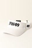 画像1: {SOLD}TFW49 ティーエフダブリューフォーティーナイン TFW SUN VISOR{-BDS} (1)