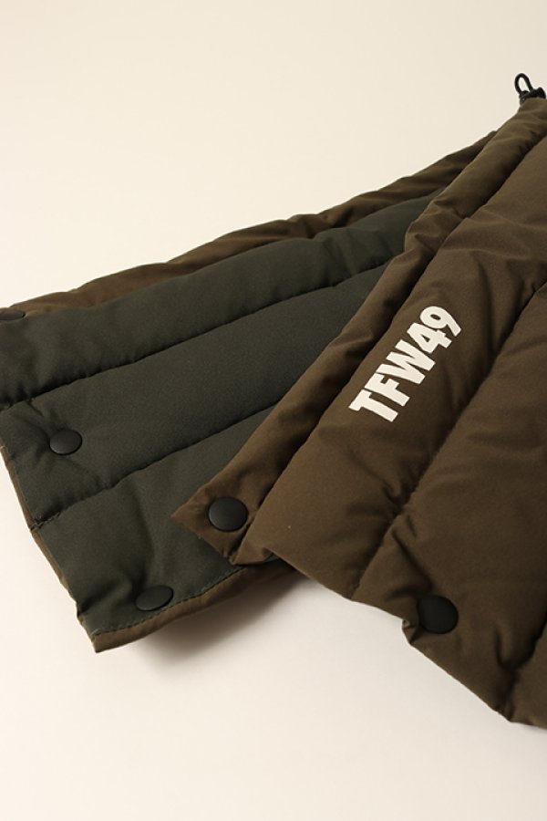 画像4: 【 20%OFF セール13,200円→10,560円】 TFW49 ティーエフダブリューフォーティーナイン DOWN NECK WARMER{-BCA} (4)