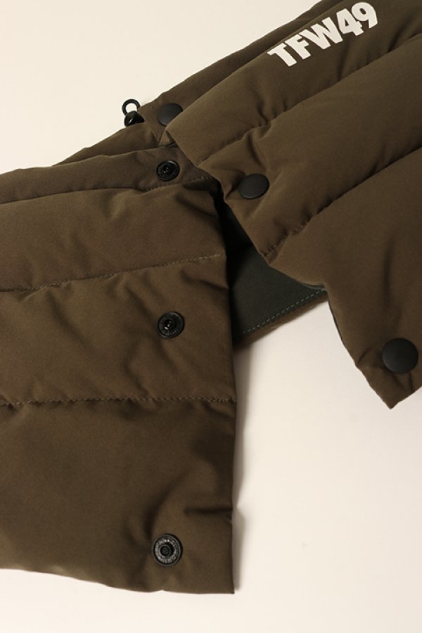 画像5: 【 20%OFF セール13,200円→10,560円】 TFW49 ティーエフダブリューフォーティーナイン DOWN NECK WARMER{-BCA} (5)