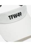 画像4: TFW49 ティーエフダブリューフォーティーナイン TAFFETA SUN VISOR{-BFA} (4)