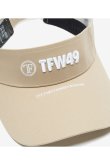 画像4: {SOLD}TFW49 ティーエフダブリューフォーティーナイン TWILL SUN VISOR{-BEA} (4)