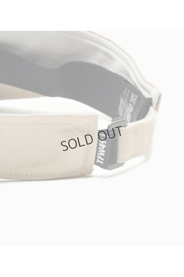 画像5: {SOLD}TFW49 ティーエフダブリューフォーティーナイン TWILL SUN VISOR{-BEA} (5)