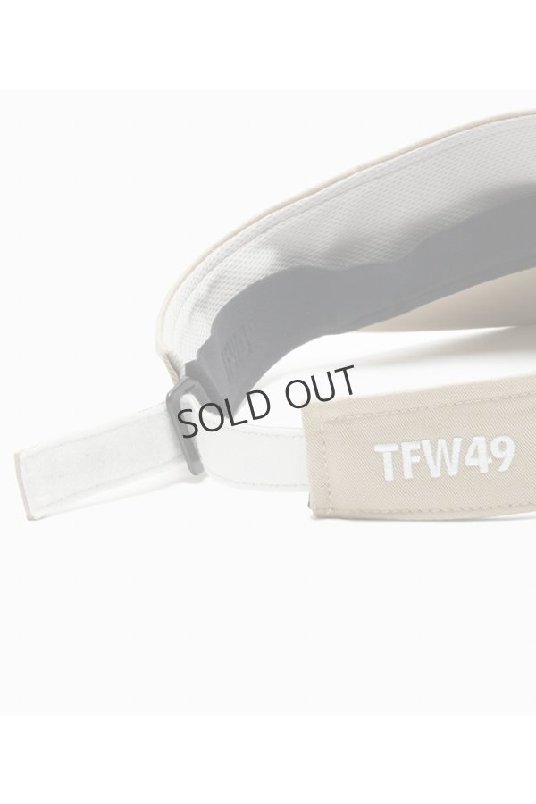 画像6: {SOLD}TFW49 ティーエフダブリューフォーティーナイン TWILL SUN VISOR{-BEA} (6)