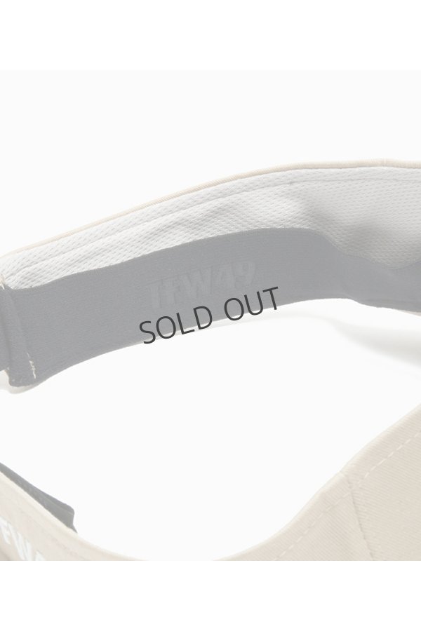 画像7: {SOLD}TFW49 ティーエフダブリューフォーティーナイン TWILL SUN VISOR{-BEA} (7)