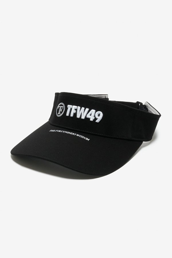 画像1: TFW49 ティーエフダブリューフォーティーナイン TWILL SUN VISOR{-TEI} (1)