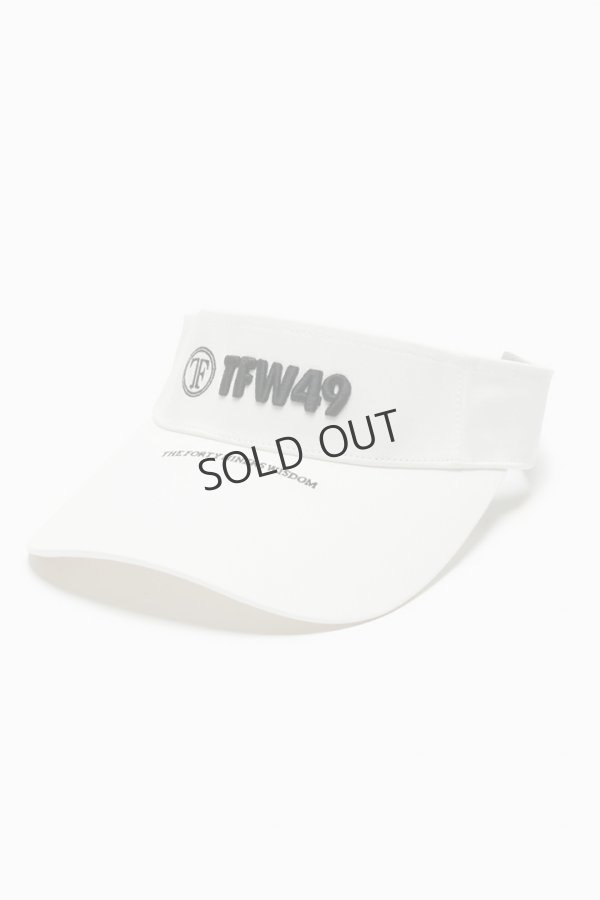 画像1: {SOLD}TFW49 ティーエフダブリューフォーティーナイン TWILL SUN VISOR{-BEA} (1)