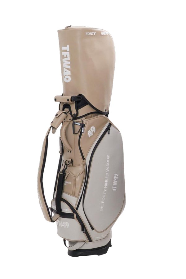 画像1: TFW49 ティーエフダブリューフォーティーナイン LEATHER CADDIE BAG{-BFS} (1)
