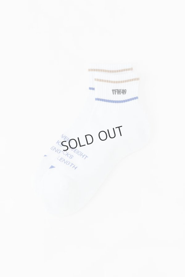 画像1: {SOLD}TFW49 ティーエフダブリューフォーティーナイン SHORT SOX{-BFS} (1)