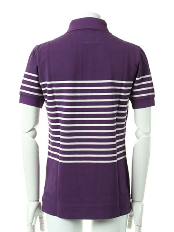 画像3: ▽ 70%OFF アウトレットセールセール28,600円→8,580円▽ AKM エイケイエム S/S border polo{-ACS} (3)