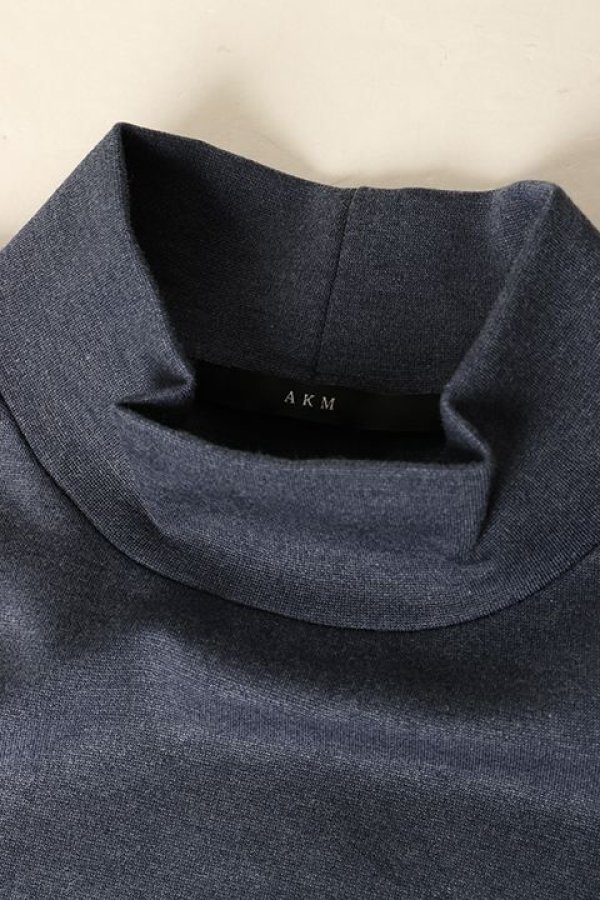 画像8: 【 30%OFF セール25,300円→17,710円】 AKM エイケイエム DUALWARM MOIST PONTI L/S MOCK-NECK{-BBA} (8)