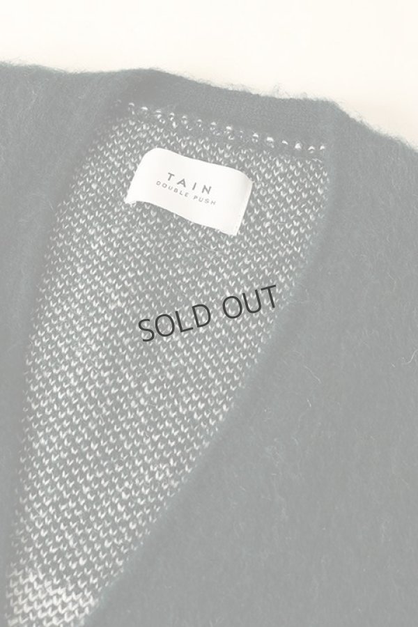 画像6: {SOLD}TAIN DOUBLE PUSH タインダブルプッシュ DOUBLE PUSH MOHAIR KNIT CARDIGAN{-BBA} (6)