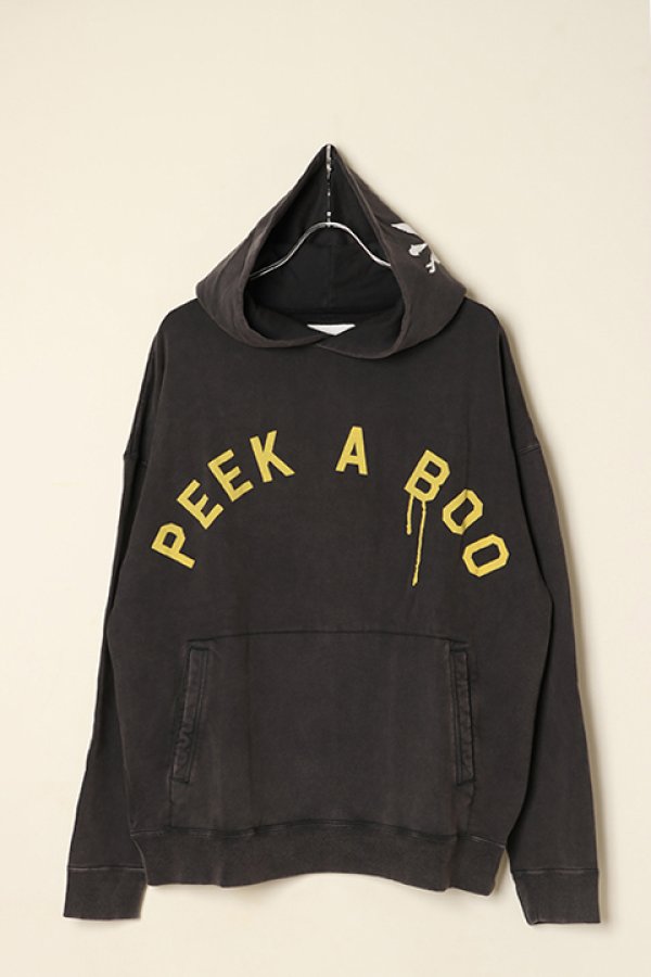 画像1: TAIN DOUBLE PUSH タインダブルプッシュ PEEK A BOO P/O HOODIE（リバーシブル仕様）{-BBA} (1)