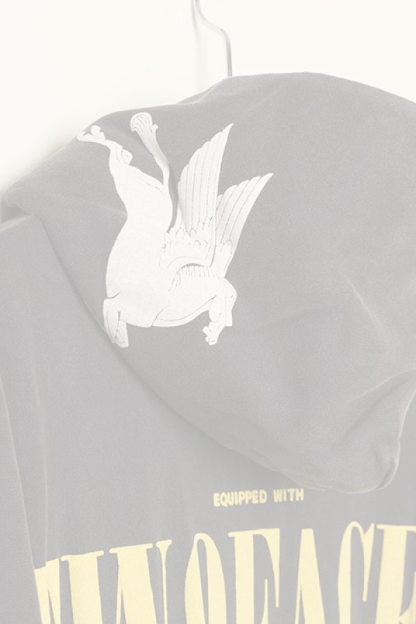 画像4: TAIN DOUBLE PUSH タインダブルプッシュ PEEK A BOO P/O HOODIE（リバーシブル仕様）{-BBA} (4)