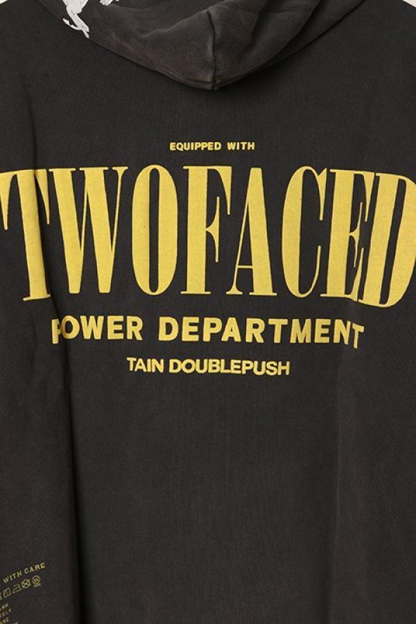 画像5: TAIN DOUBLE PUSH タインダブルプッシュ PEEK A BOO P/O HOODIE(リバーシブル仕様){-BBA} (5)