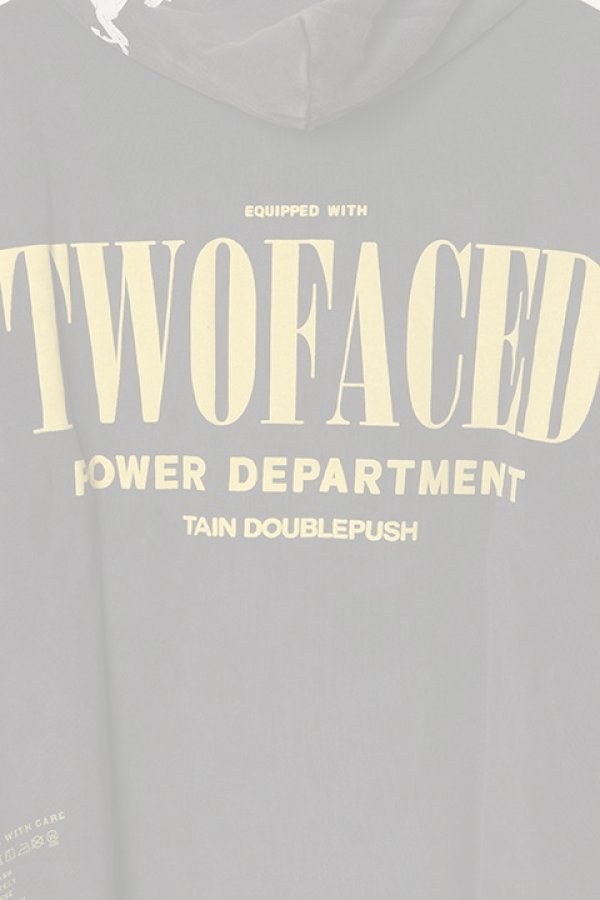 画像5: TAIN DOUBLE PUSH タインダブルプッシュ PEEK A BOO P/O HOODIE（リバーシブル仕様）{-BBA} (5)