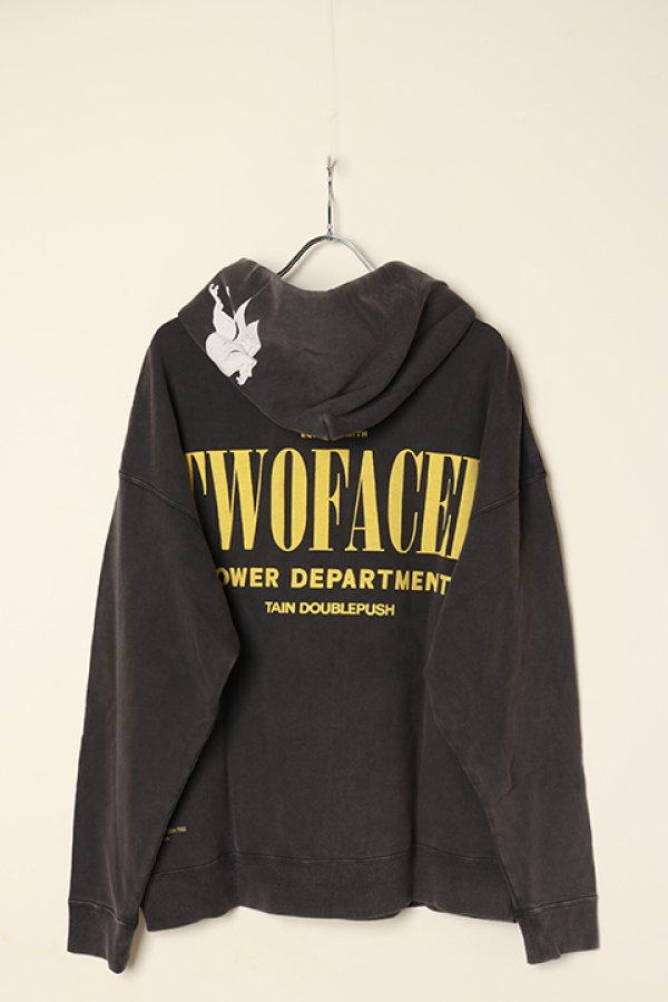 画像10: TAIN DOUBLE PUSH タインダブルプッシュ PEEK A BOO P/O HOODIE(リバーシブル仕様){-BBA} (10)