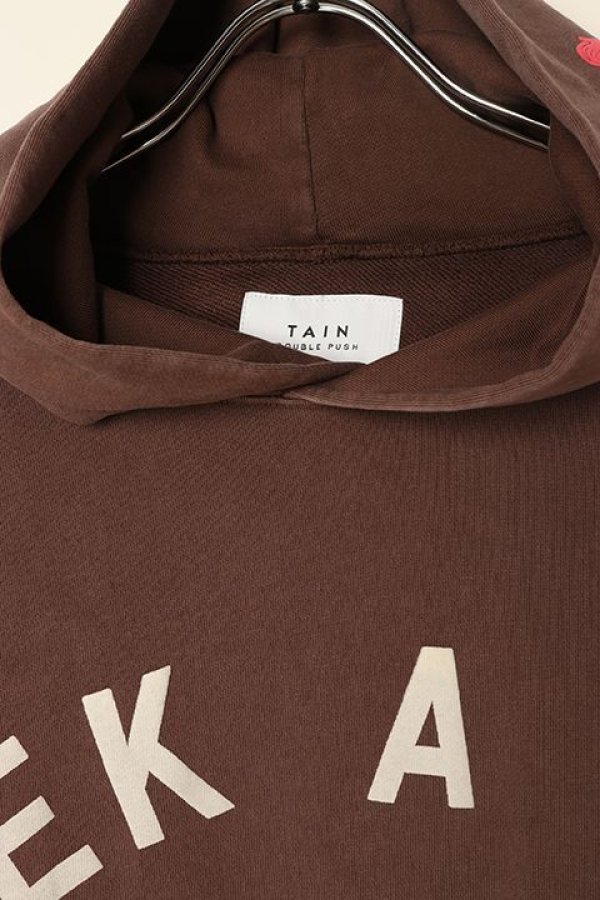 画像2: TAIN DOUBLE PUSH タインダブルプッシュ PEEK A BOO P/O HOODIE(リバーシブル仕様){-BBA} (2)