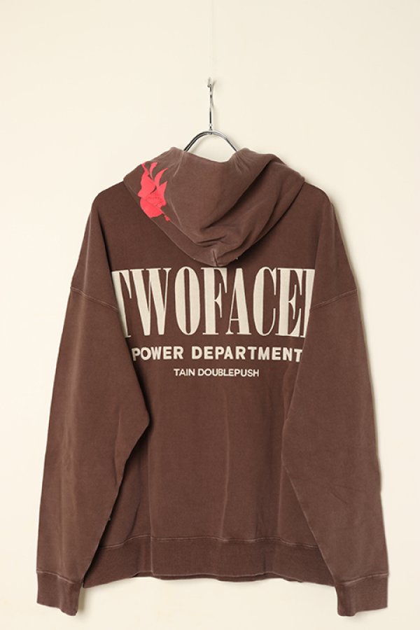 画像10: TAIN DOUBLE PUSH タインダブルプッシュ PEEK A BOO P/O HOODIE(リバーシブル仕様){-BBA} (10)