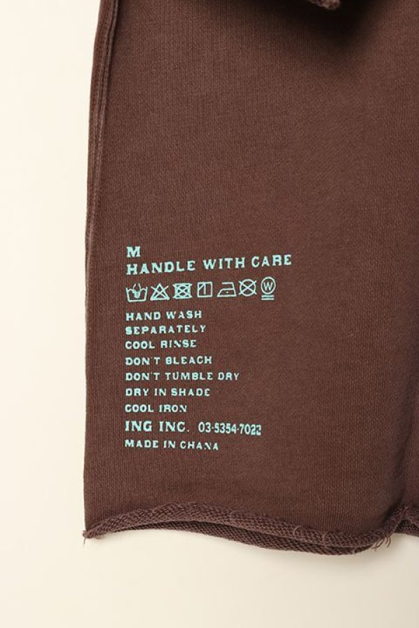 画像7: TAIN DOUBLE PUSH タインダブルプッシュ HELL YEAR SHORT SLEEVE SWEAT(リバーシブル仕様){-BBA} (7)