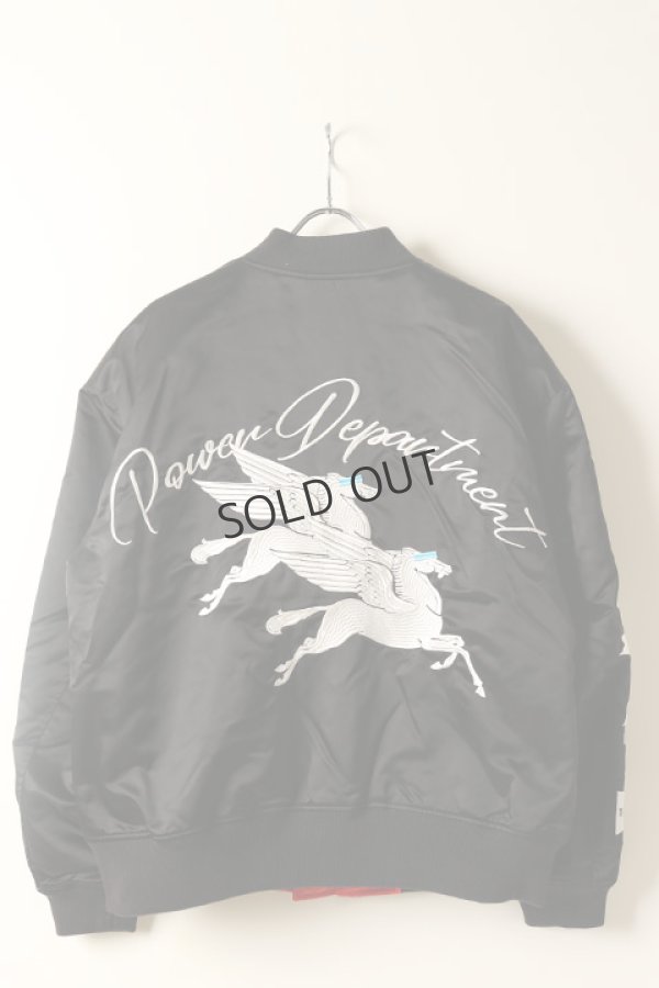 画像5: TAIN DOUBLE PUSH タインダブルプッシュ 【REVERSIBLE】THE END MA-1{-BBA} (5)