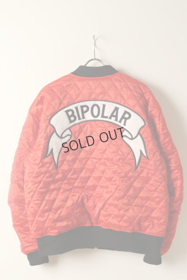 画像7: TAIN DOUBLE PUSH タインダブルプッシュ 【REVERSIBLE】THE END MA-1{-BBA} (7)