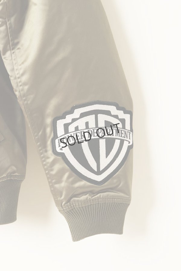 画像4: TAIN DOUBLE PUSH タインダブルプッシュ 【REVERSIBLE】THE END MA-1{-BBA} (4)