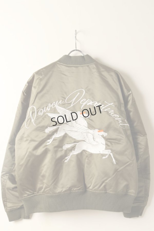 画像5: TAIN DOUBLE PUSH タインダブルプッシュ 【REVERSIBLE】THE END MA-1{-BBA} (5)