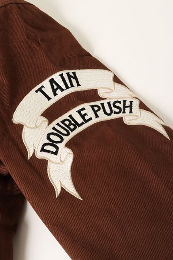 画像6: TAIN DOUBLE PUSH タインダブルプッシュ EMBROIDERY WORK JACKET{-BBA} (6)