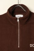 画像2: TAIN DOUBLE PUSH タインダブルプッシュ DOUBLE PUSH HALF ZIP FLEECE{-BBA} (2)